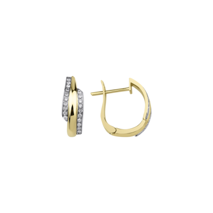 Luxusní náušnice s brilianty na každý den